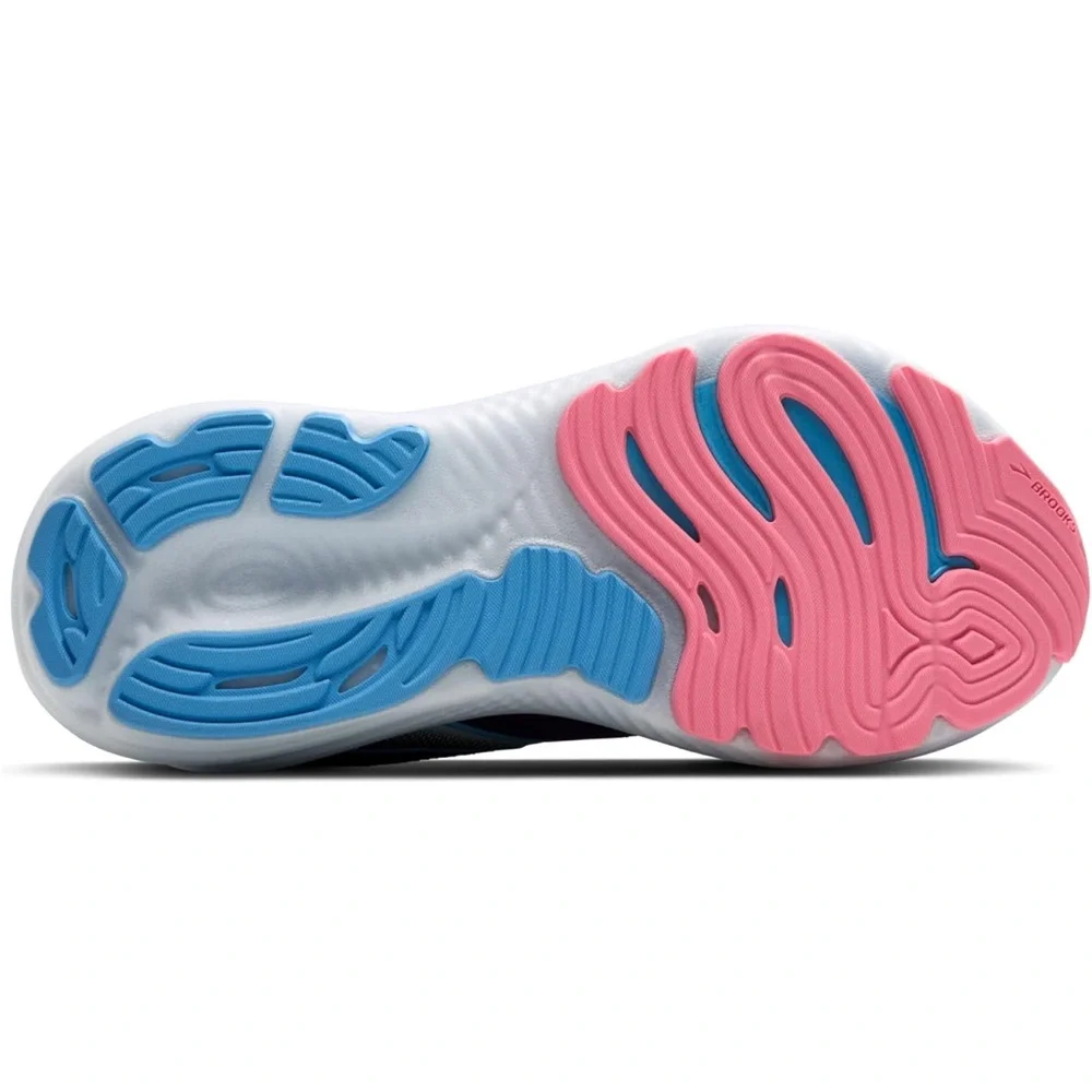 NWT Brooks Womens Glycerin 22 Running Shoes - Deep Purple with Blue Accents - Picture 4 of 10